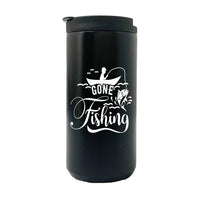 Thumbnail for Gone Fishing 14oz Tumbler Black