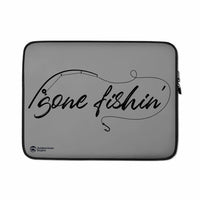 Thumbnail for Gone Fishing v2 Laptop Sleeve