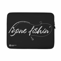 Thumbnail for Gone Fishing v2 Laptop Sleeve