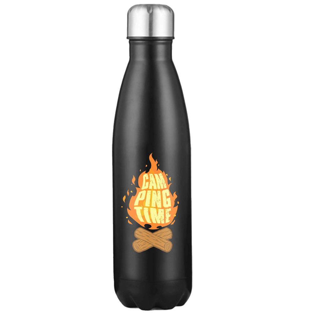 Camp Fire Stainless Steel Water Bottle