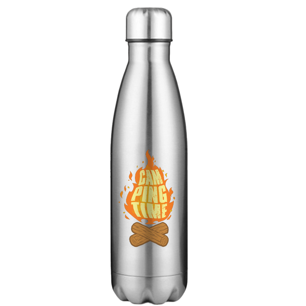 Camp Fire Stainless Steel Water Bottle