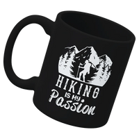 Thumbnail for Hiking Is My Passion White Coffee Mug