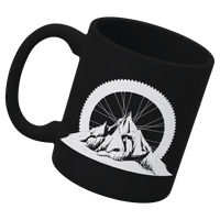 Thumbnail for Mountain Tires White Coffee Mug