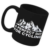 Thumbnail for Perfect Day For Cycling White Coffee Mug