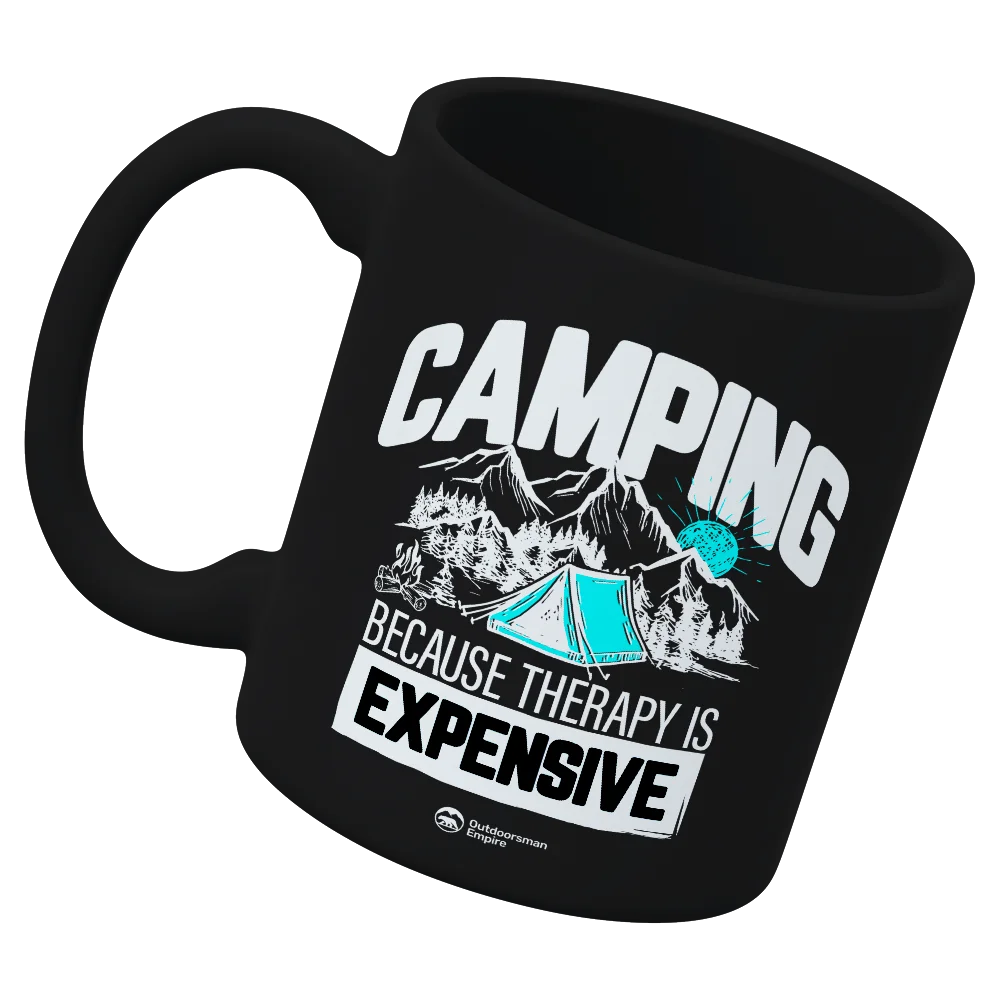 Camping No Expensive 11oz Mug