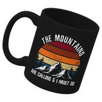 Thumbnail for Hiking The Mountains Are Calling Coffee Mug - 11oz