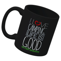 Thumbnail for I Love Camping In The Woods White Coffee Mug