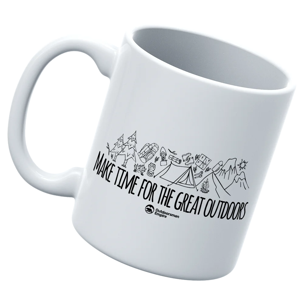 Make Time For Great White Coffee Mug