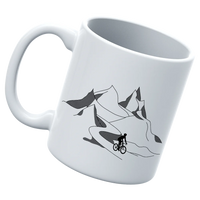 Thumbnail for Mountain Cycling White Coffee Mug