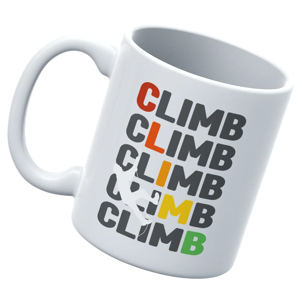 Climbbbbb 11oz Mug