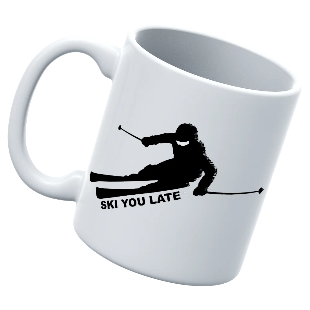 Ski You Later White Coffee Mug