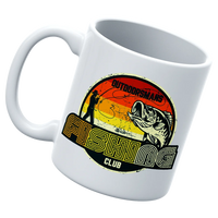 Thumbnail for Outdoorsman Fishing Club 80 Ceramic Coffee Mug
