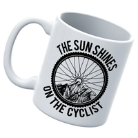 Thumbnail for The Sun Shine On The Cyclist White Coffee Mug