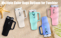 Thumbnail for Modern Water Bottle Holder Compatible With 40oz Tumbler With Handle For Outdoor Travelling And Hiking