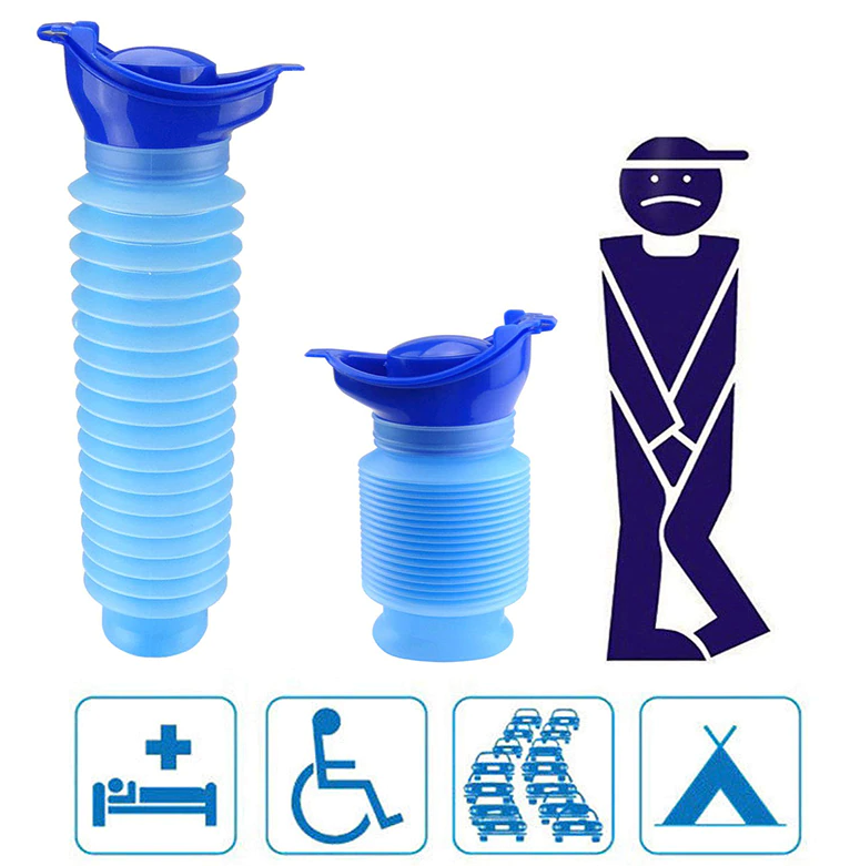 Portable Unisex Urinal Travel Camping Toilet Pee Bottle