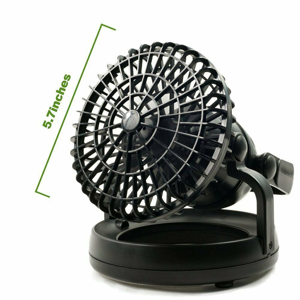 2-in-1 Portable Camping Tent Light And Fan For Outdoor