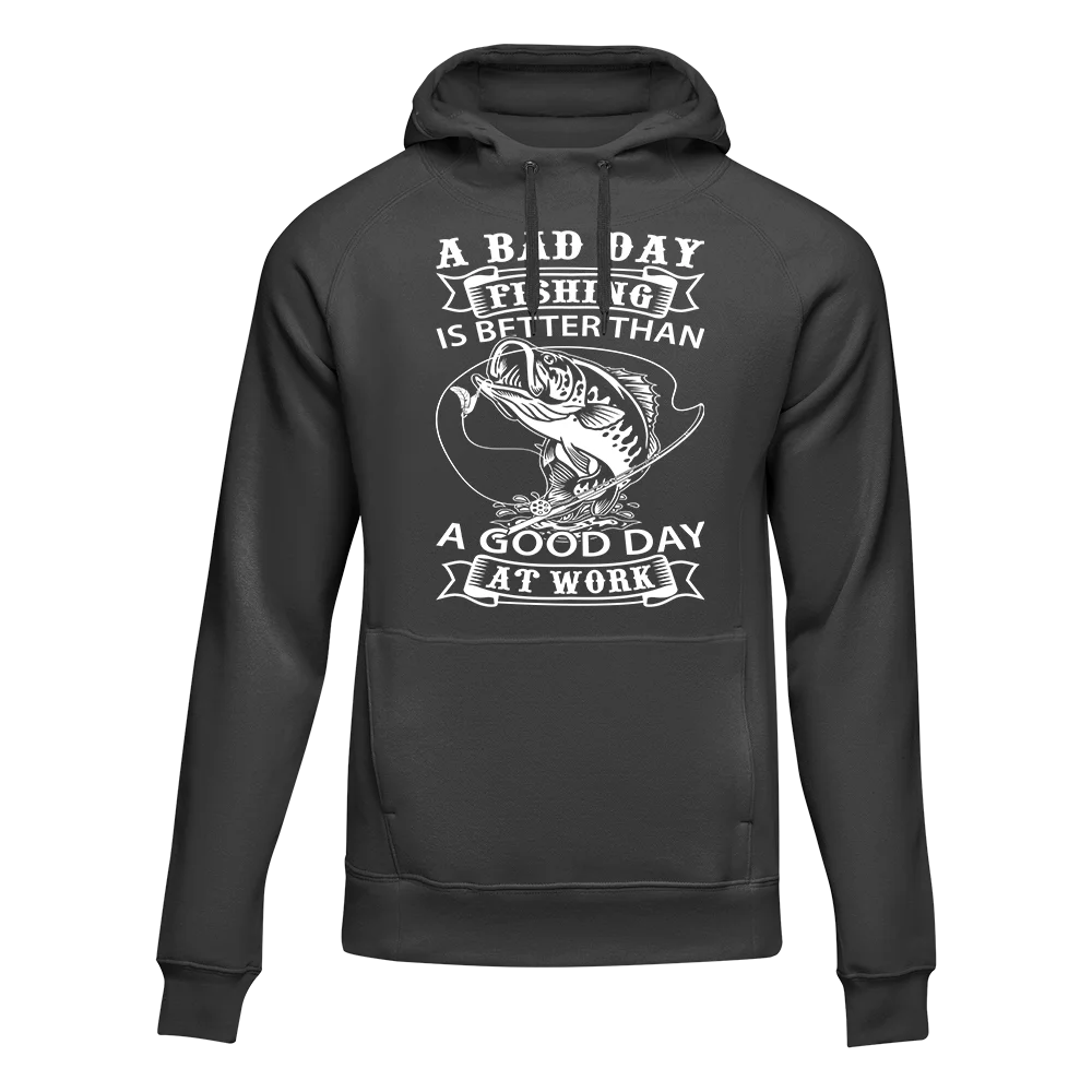 A Bad Day At Fishing Unisex Hoodie
