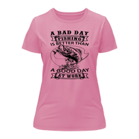 Thumbnail for A Bad Day At Fishing T-Shirt for Women