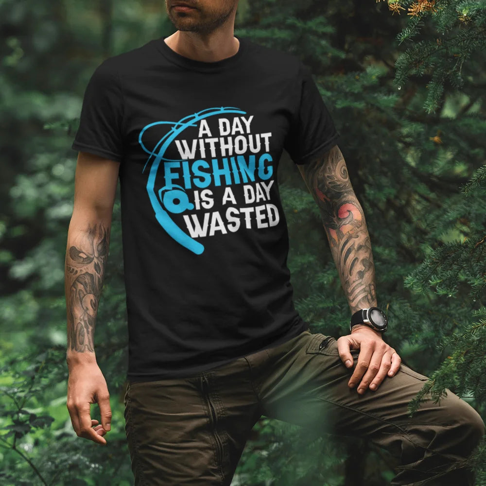 A Day Without Fishing Man T-Shirt