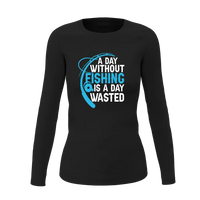 Thumbnail for A Day Without Fishing Women Long Sleeve Shirt
