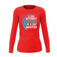 Thumbnail for A Day Without Fishing Women Long Sleeve Shirt