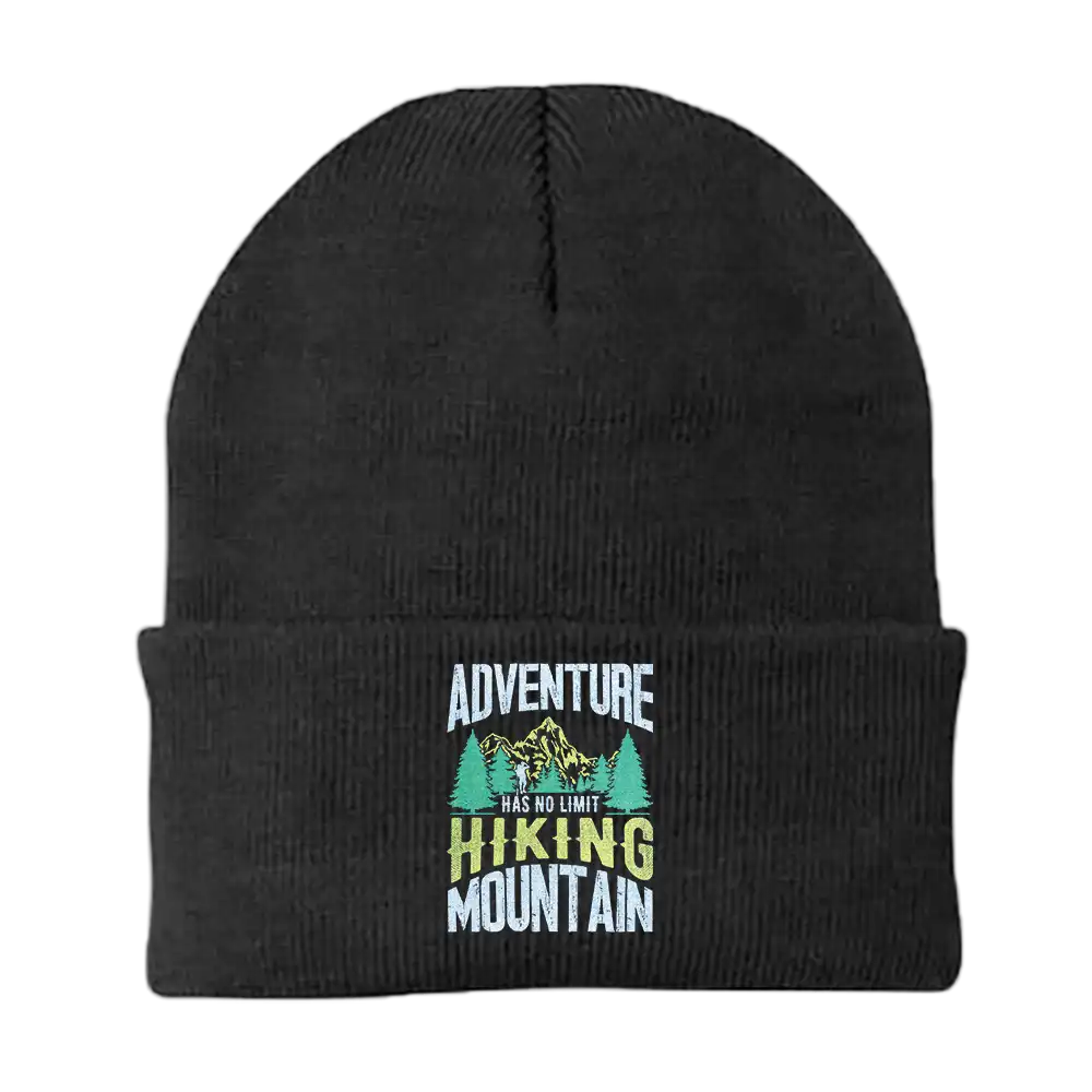 Adventure Has No Limit Embroidered Beanie