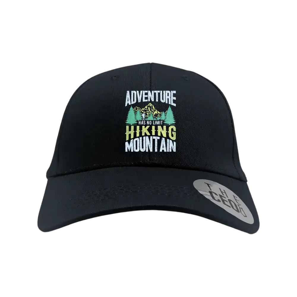 Adventure Has No Limit Embroidered Baseball Hat
