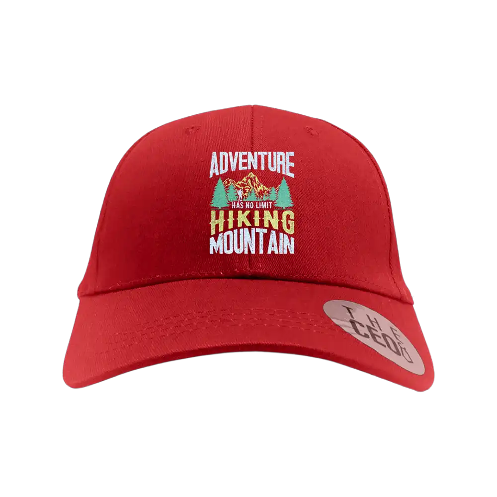 Adventure Has No Limit Embroidered Baseball Hat