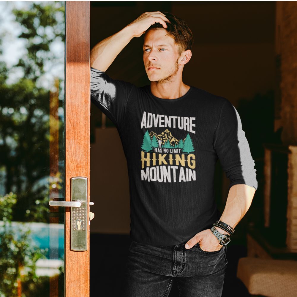 Adventure Has No Limit Men Long Sleeve Shirt