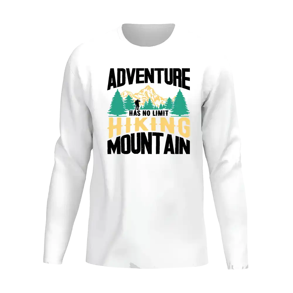 Adventure Has No Limit Men Long Sleeve Shirt