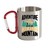 Thumbnail for Adventure Has No Limit Carabiner Mug 12oz