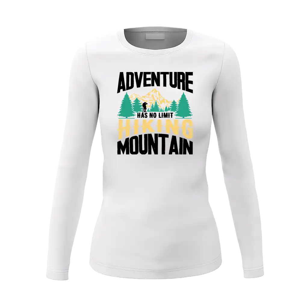 Adventure Has No Limit Women Long Sleeve Shirt