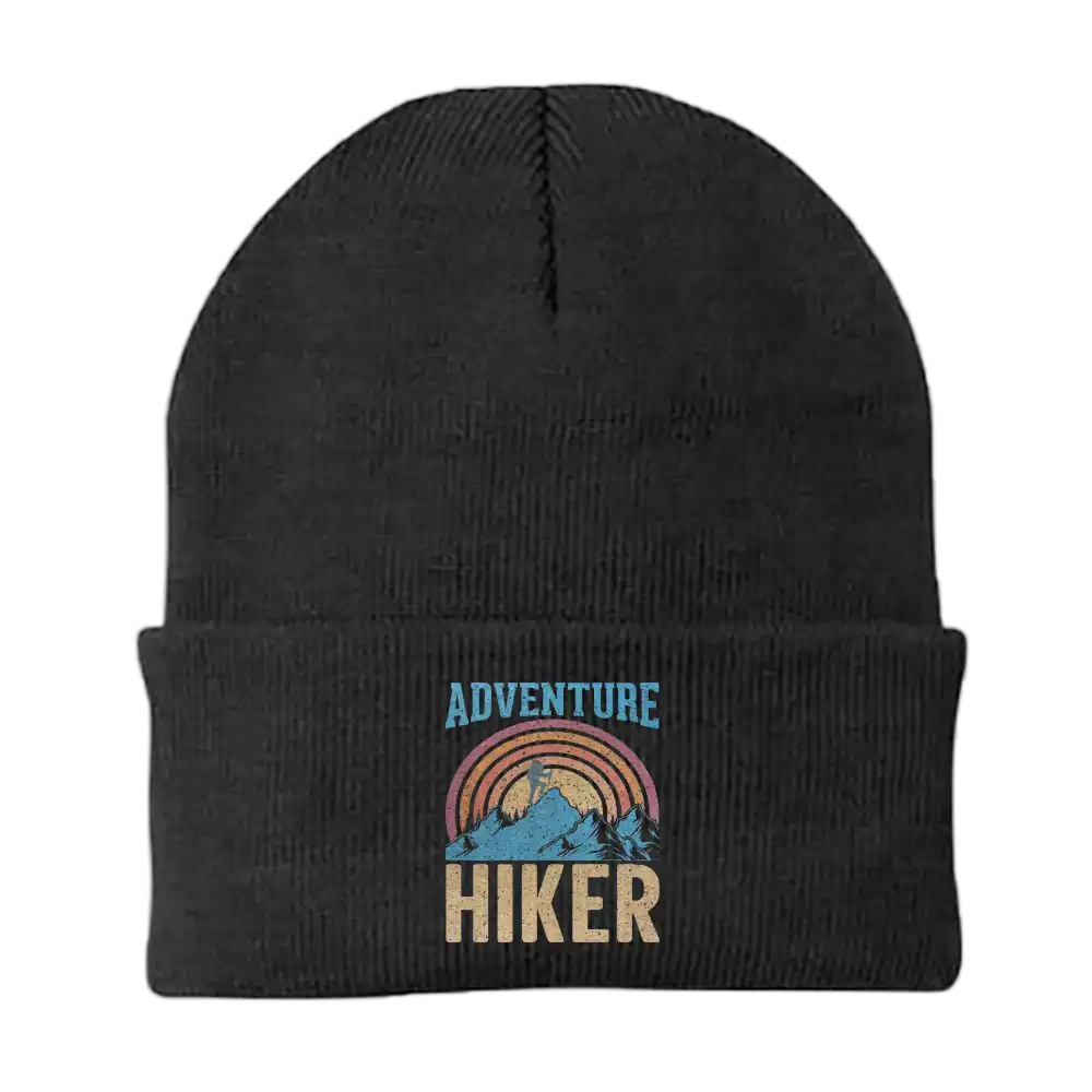 Adventure Hiker Embroidered Beanie