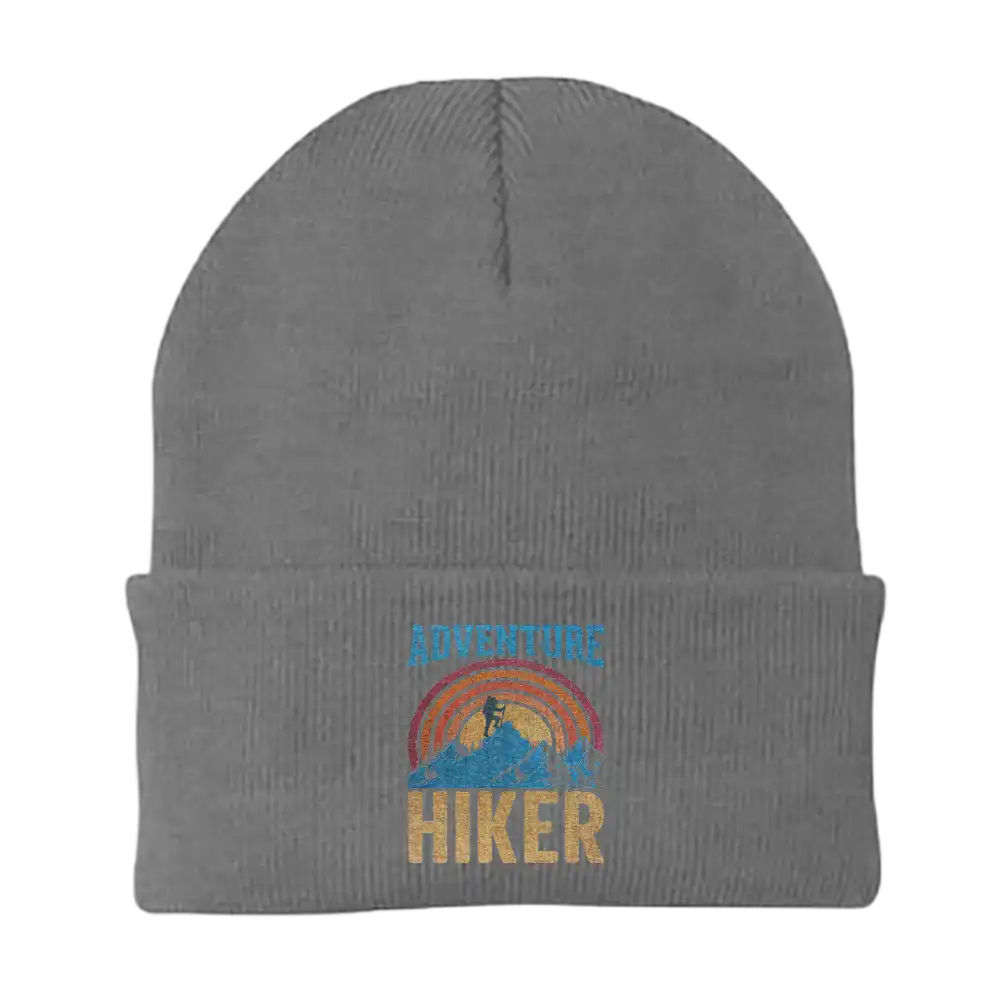 Adventure Hiker Embroidered Beanie