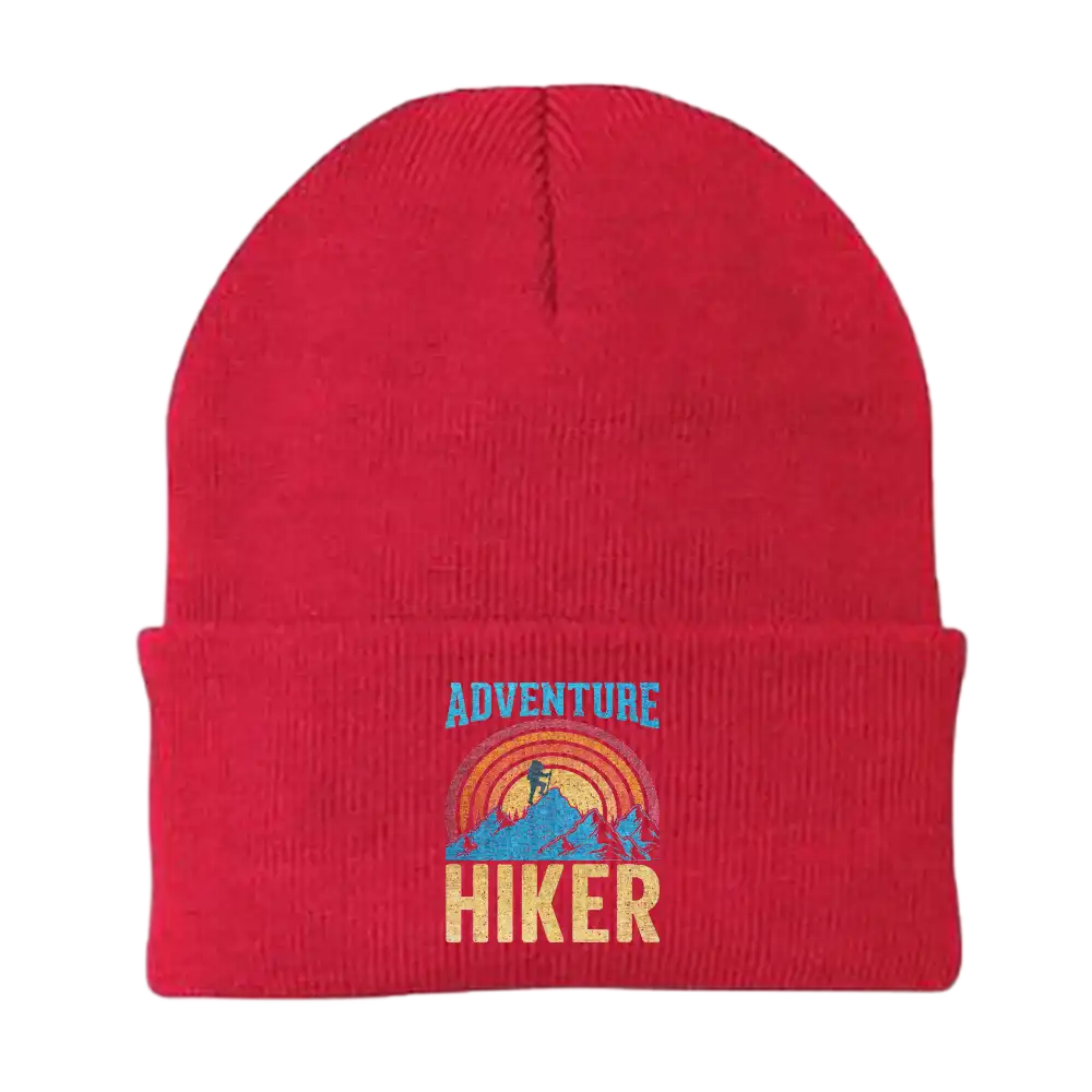 Adventure Hiker Embroidered Beanie