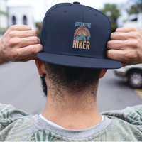 Thumbnail for Adventure Hiker Embroidered Flat Bill Cap