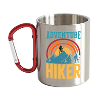 Thumbnail for Adventure Hiker Carabiner Mug 12oz