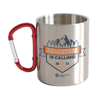 Thumbnail for Adventure Is Calling Carabiner Mug 12oz