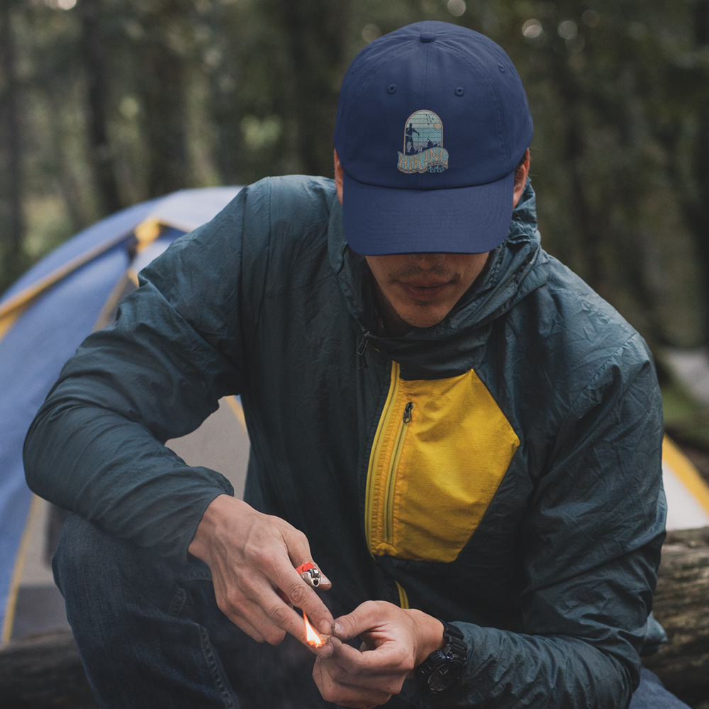 Adventure Is Calling Embroidered Baseball Hat