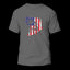 American Flag Fish Come Man T-Shirt