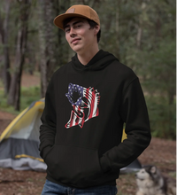 Thumbnail for American Flag Fish Unisex Hoodie