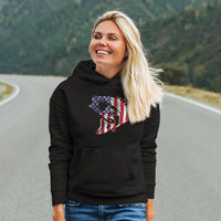 Thumbnail for American Flag Fish Unisex Hoodie