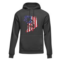 Thumbnail for American Flag Fish Unisex Hoodie