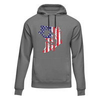 Thumbnail for American Flag Fish Unisex Hoodie