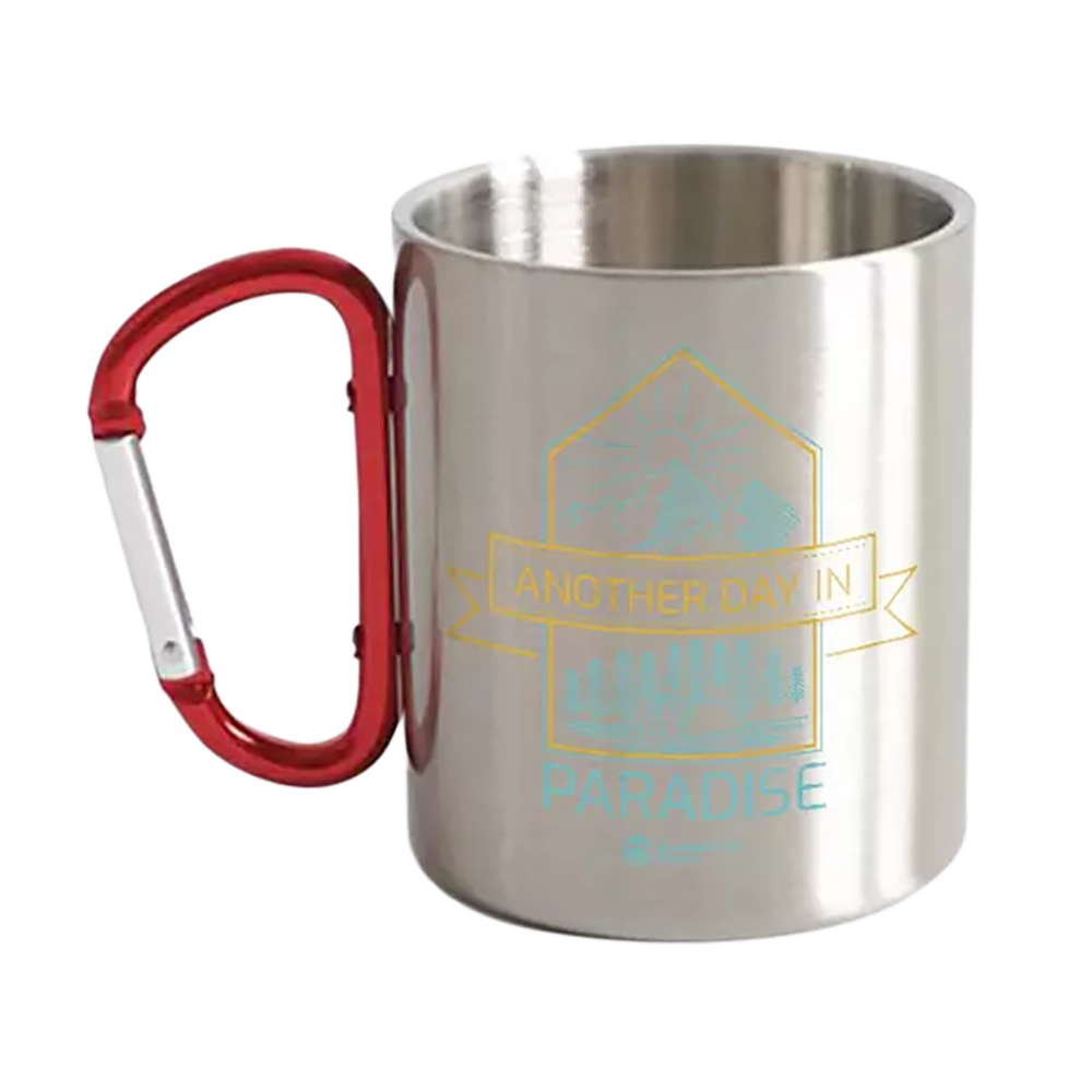 Another Day In Paradise Carabiner Mug 12oz