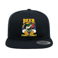 Thumbnail for Beer Fishy Fishy 2 Printed Flat Bill Cap