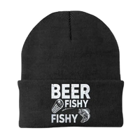 Thumbnail for Beer Fishy Fishy Embroidered Beanie