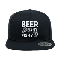 Thumbnail for Beer Fishy Fishy Embroidered Flat Bill Cap