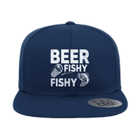 Thumbnail for Beer Fishy Fishy Embroidered Flat Bill Cap