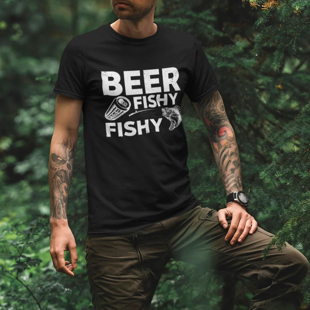 Beer Fishy Fishy Man T-Shirt